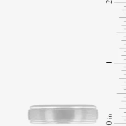 Mens 6mm Tungsten Carbide Ring