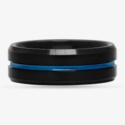 Mens 8MM Tungsten Wedding Band