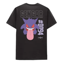 Mens Round Neck Short Sleeve Regular Fit Pokemon Graphic T-Shirt