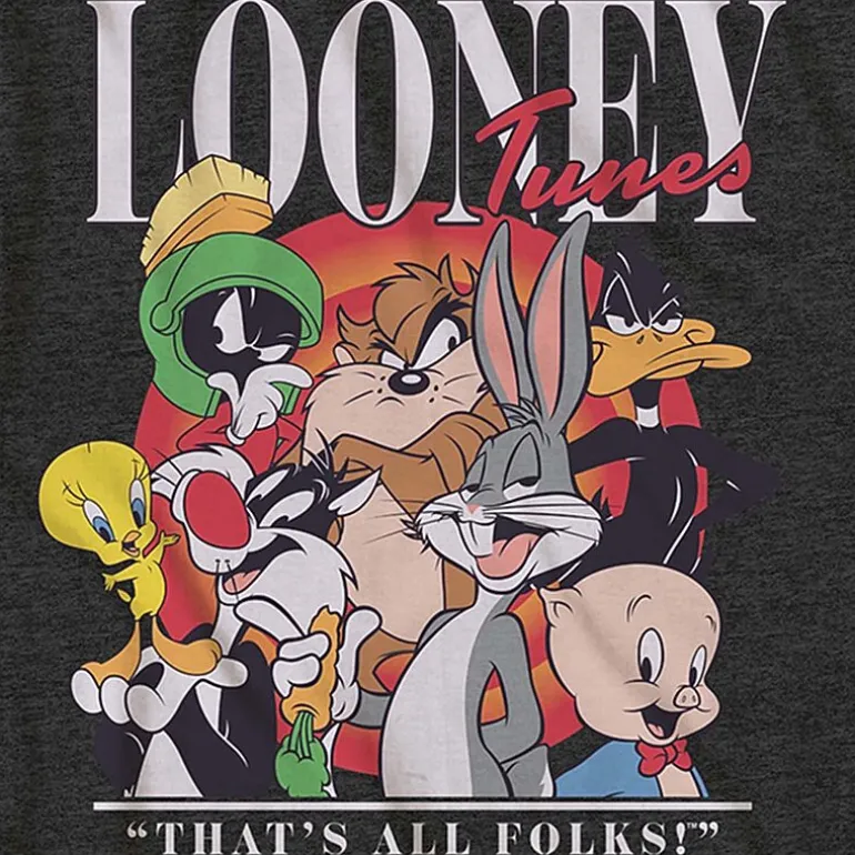 Mens Short Sleeve Looney Tunes Graphic T-Shirt
