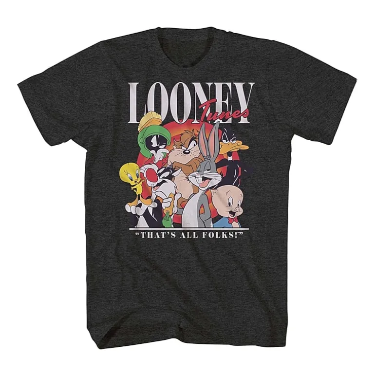 Mens Short Sleeve Looney Tunes Graphic T-Shirt