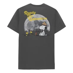 Mens Short Sleeve Snoopy Graphic T-Shirt