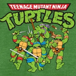 Mens Short Sleeve Teenage Mutant Ninja Turtles Graphic T-Shirt