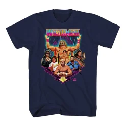 Mens Short Sleeve WrestleMania Graphic T-Shirt