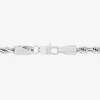 Mens Stainless Steel 24 Inch Rope Chain Necklace