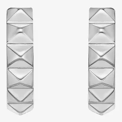 Mens Stainless Steel 15mm Hoop Earrings
