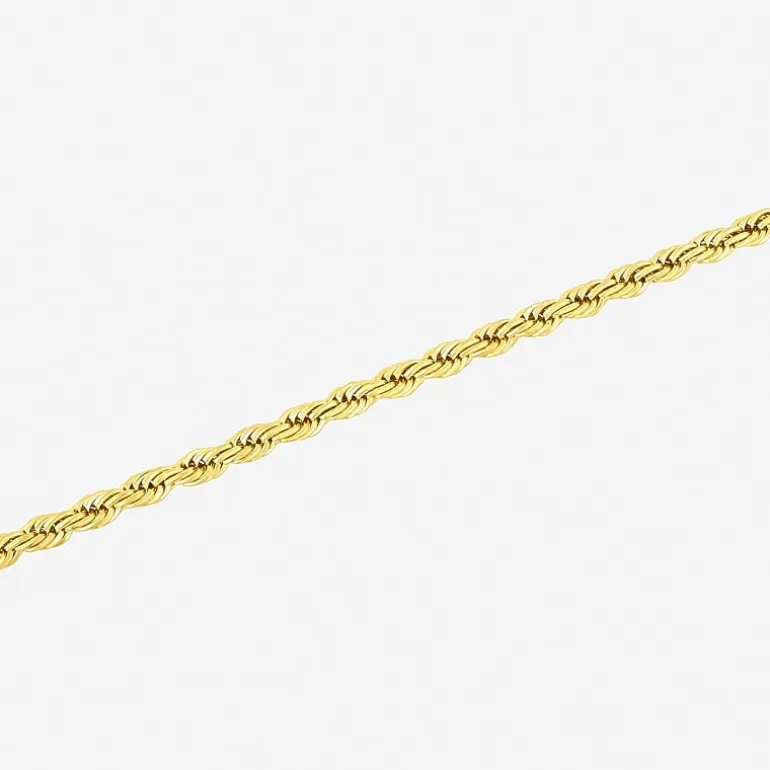 Mens Stainless Steel Solid 8 1/2 Inch Link Bracelet