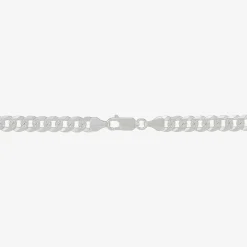 Mens Sterling Silver 22 Inch Curb Chain Necklace