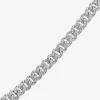 Mens Sterling Silver 22 Inch Link Chain Necklace