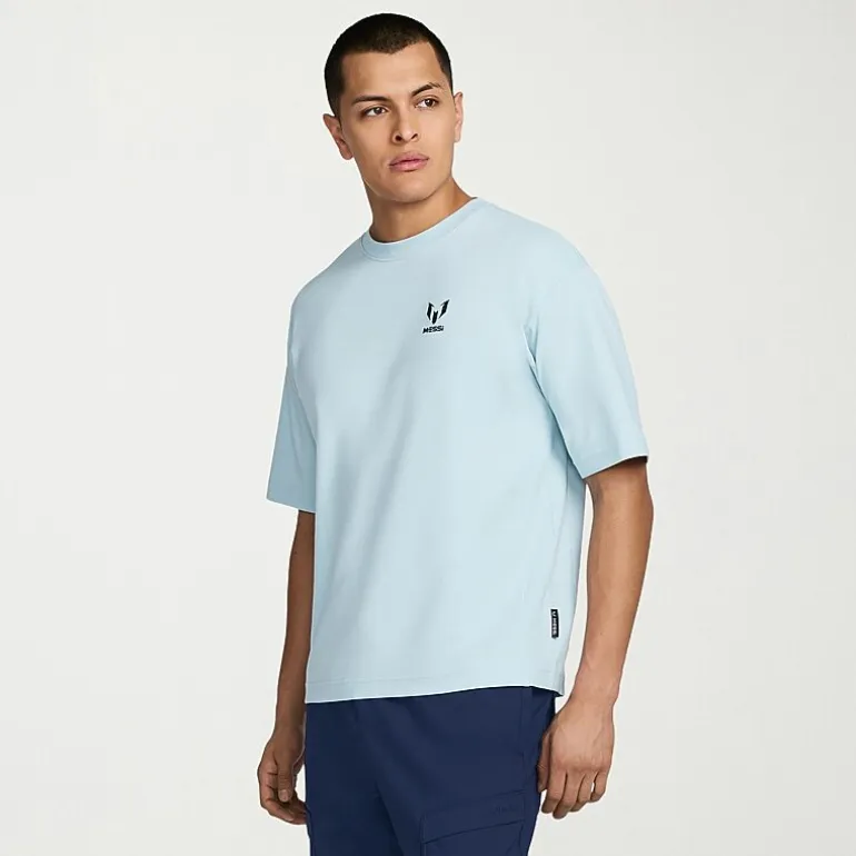 MESSI Collection Mens Crew Neck Short Sleeve Active T-Shirt