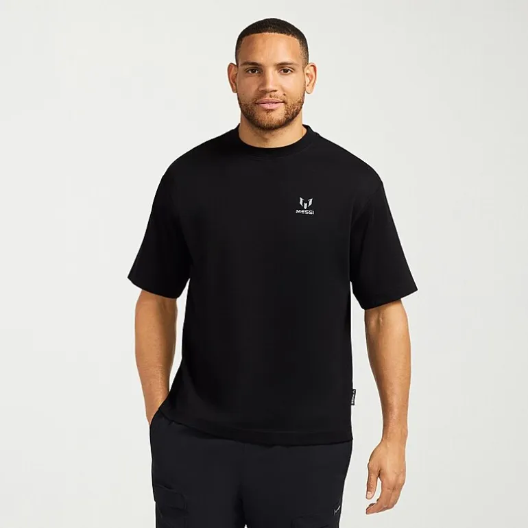 MESSI Collection Mens Crew Neck Short Sleeve Active T-Shirt