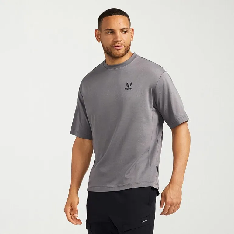 MESSI Collection Mens Crew Neck Short Sleeve Active T-Shirt