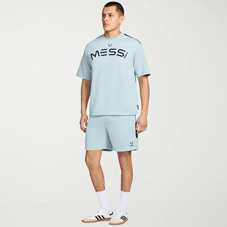 MESSI Collection Mens Drawstring Waist Pull-On Short