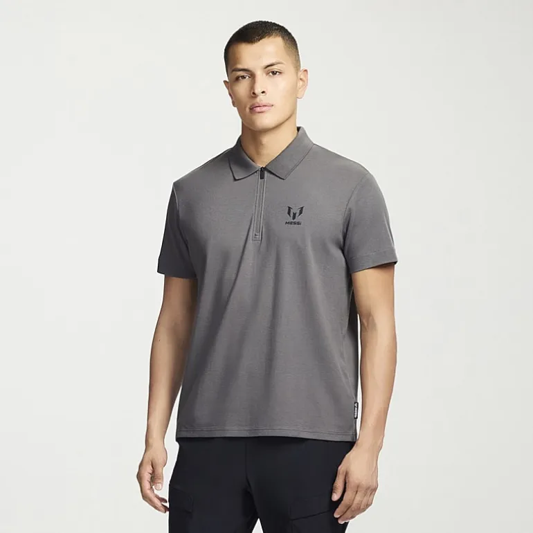 MESSI Collection Mens Regular Fit Short Sleeve Polo Shirt