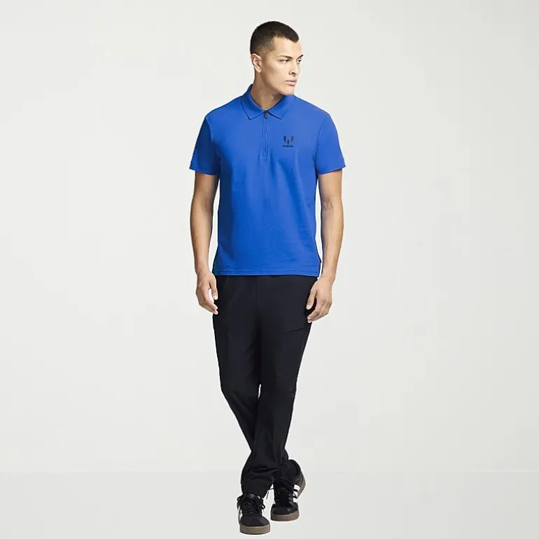 MESSI Collection Mens Regular Fit Short Sleeve Polo Shirt