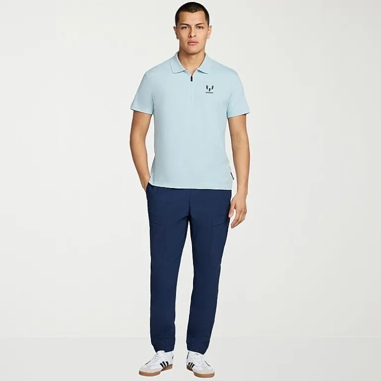 MESSI Collection Mens Regular Fit Short Sleeve Polo Shirt