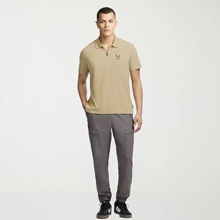 MESSI Collection Mens Regular Fit Short Sleeve Polo Shirt