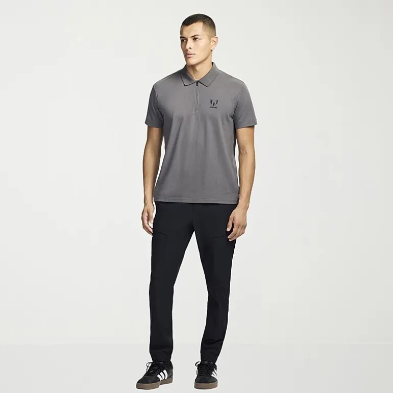 MESSI Collection Mens Regular Fit Short Sleeve Polo Shirt