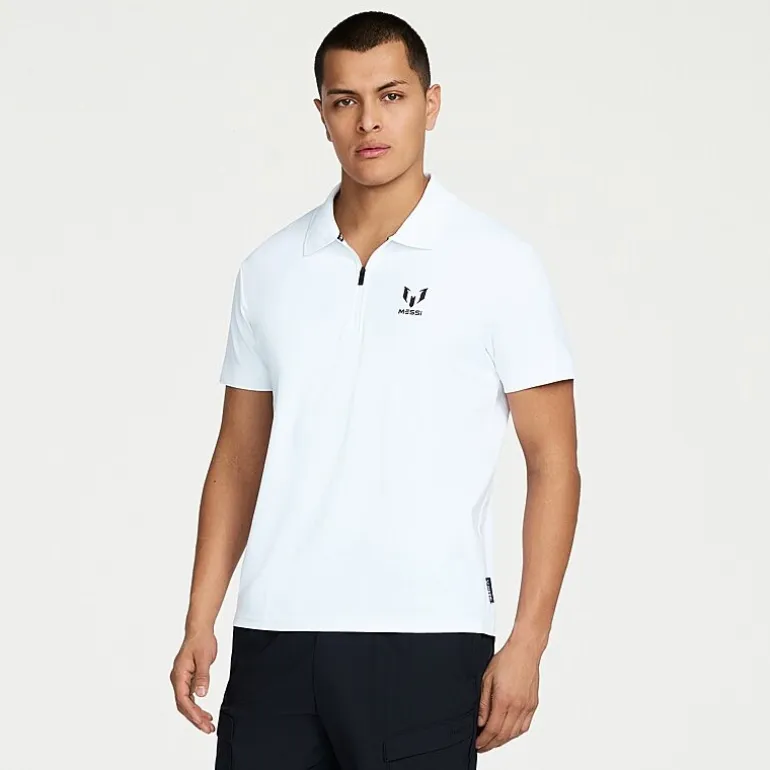 MESSI Collection Mens Regular Fit Short Sleeve Polo Shirt