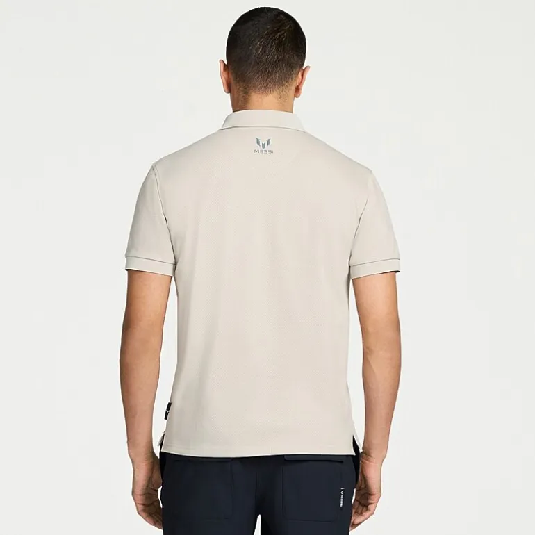 MESSI Collection Mens Regular Fit Short Sleeve Polo Shirt