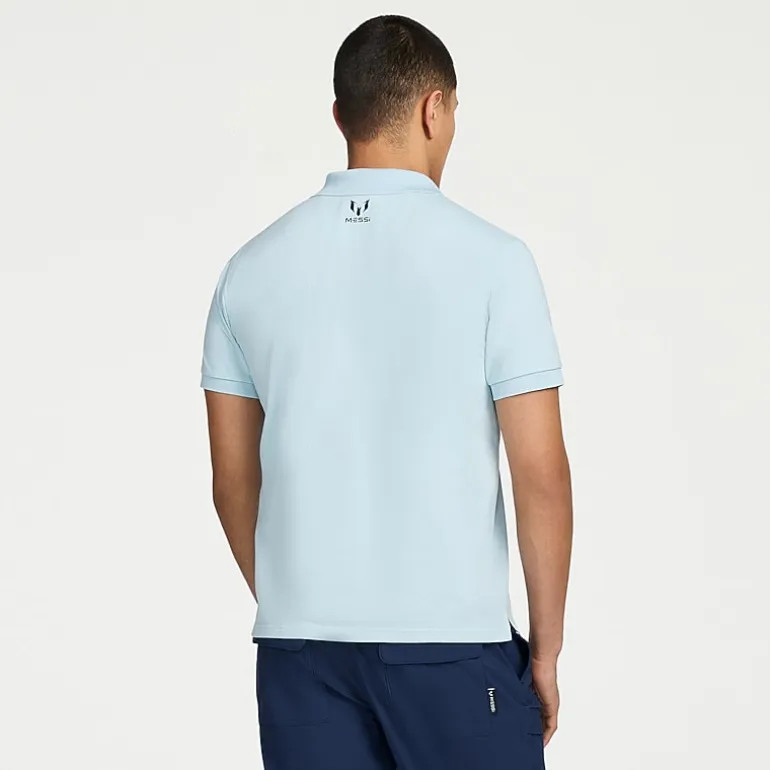 MESSI Collection Mens Regular Fit Short Sleeve Polo Shirt