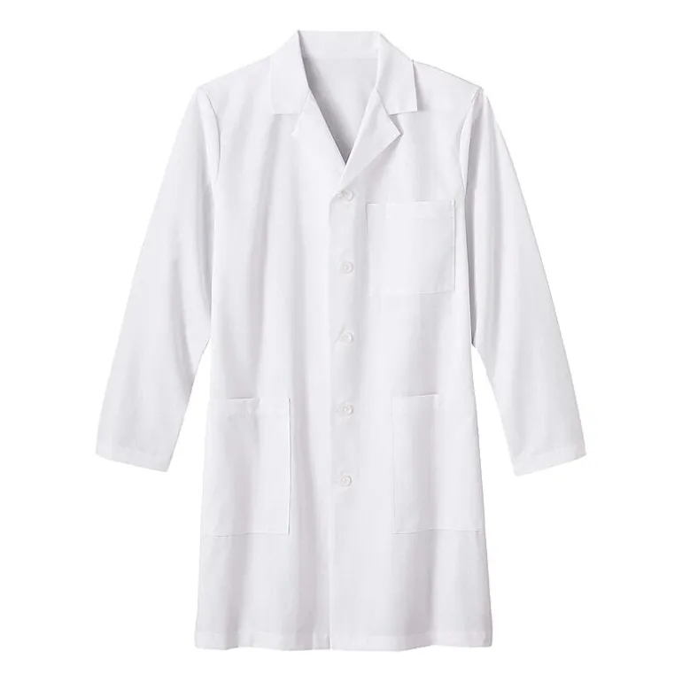 Meta Labwear 15112 38" Mens Big and Tall Long Sleeve Lab Coat
