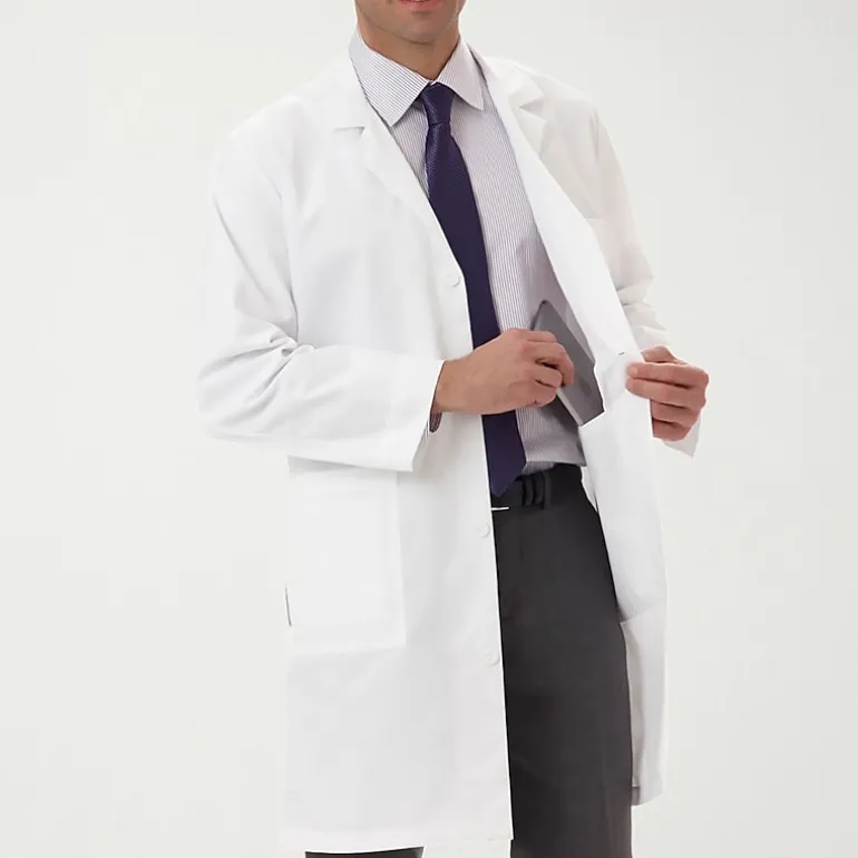 Meta Labwear 1963 38" Womens Long Sleeve Lab Coat