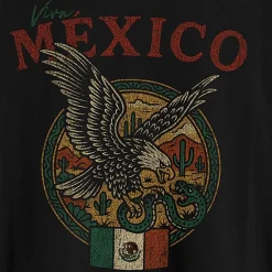 Mexico Mens Crew Neck Short Sleeve Regular Fit Graphic T-Shirt