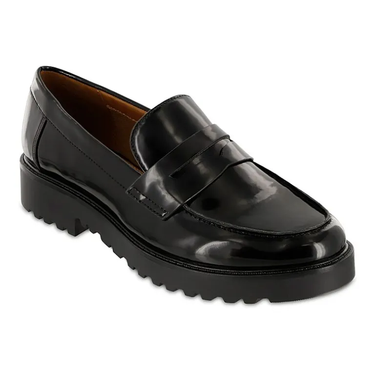 Mia Amore Hali Womens Moc Closed Toe Loafers-Wide Width