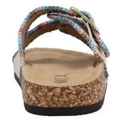 Mia Girl Lil Chrisse Little & Big Kid Girls Adjustable Strap Footbed Sandals