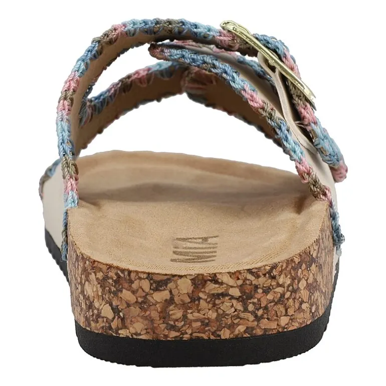 Mia Girl Lil Chrisse Little & Big Kid Girls Adjustable Strap Footbed Sandals