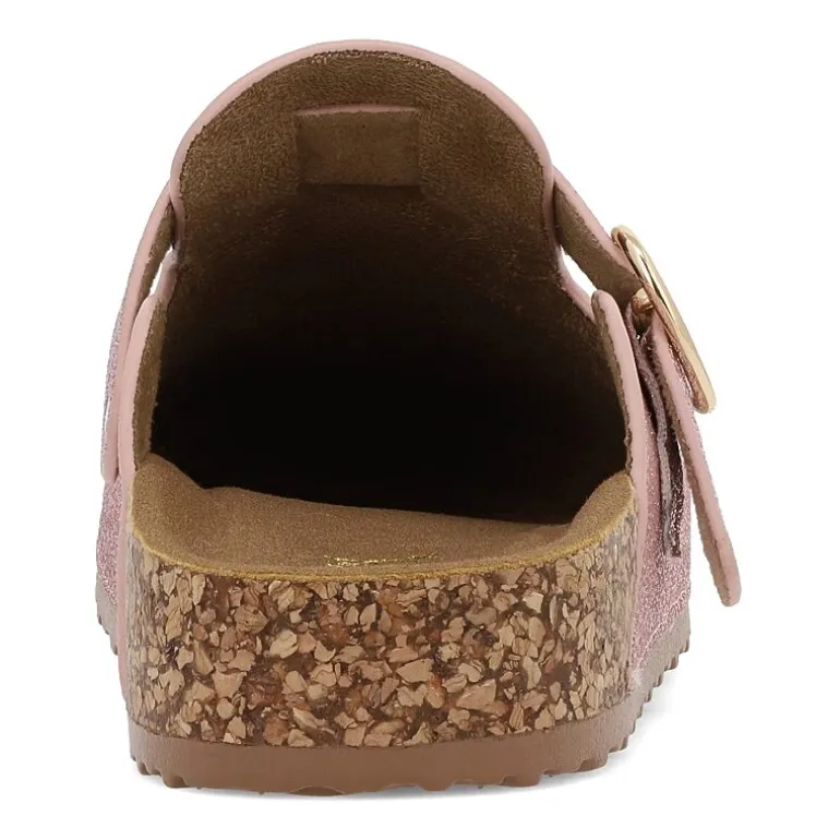 Mia Girl Palesa Little & Big Kid Girls Round Closed Toe Mules