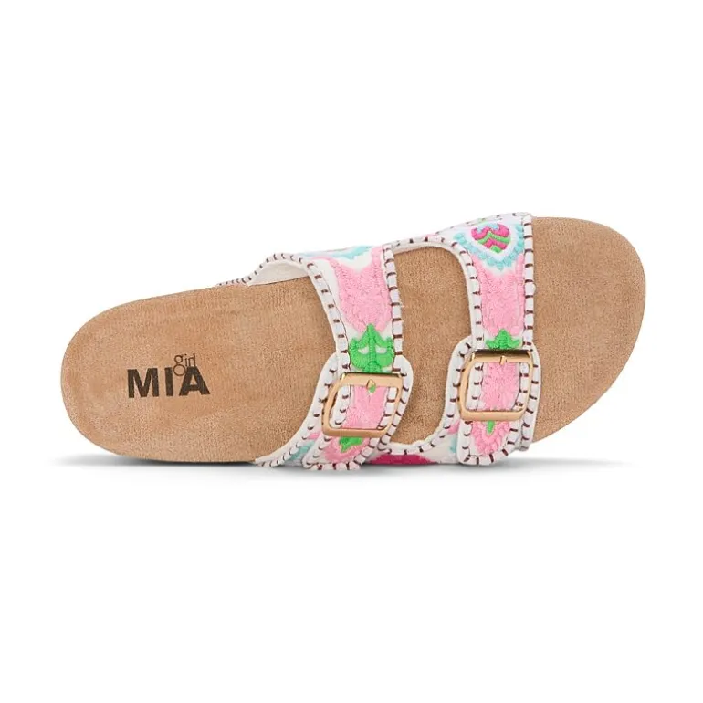Mia Girl Tansy Womens Adjustable Strap Footbed Sandals