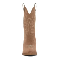 Mia Girl Womens Faylinn Stacked Heel Cowboy Boots