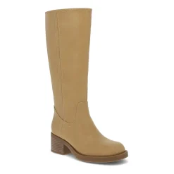 Mia Girl Womens Mia Girl Stacked Heel Dress Boots