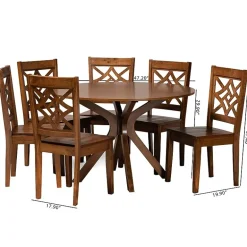 Miela Dining Room Collection 7-pc. Round Dining Set