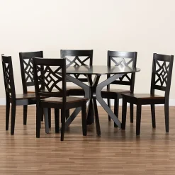 Miela Dining Room Collection 7-pc. Round Dining Set