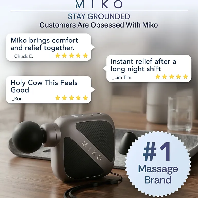 Miko Pulse Go Portable Massage Gun