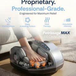 Miko Shiatsu Foot Massager Machine With Multiple Functions and Heat