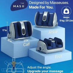 Miko Shiatsu Foot, Calf, and Ankle Massager with Heat
