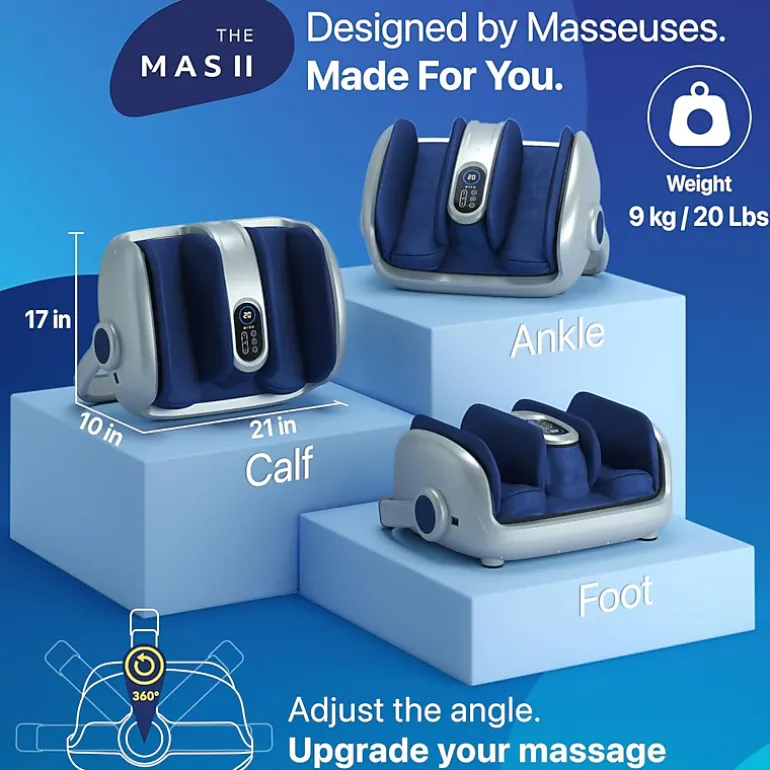 Miko Shiatsu Foot, Calf, and Ankle Massager with Heat