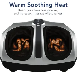 Miko Shiatsu Foot Massager Machine with Kneading and Switchable Heat