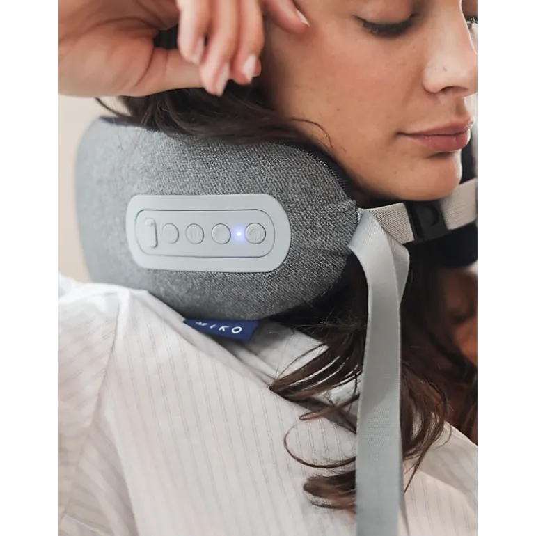 Miko Snug Neck Massage Pillow with Memory Foam & Heat
