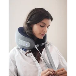 Miko Snug Neck Massage Pillow with Memory Foam & Heat