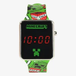Minecraft Boys Digital Multicolor Strap Watch Min4095jc