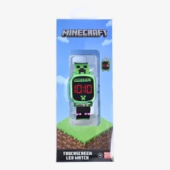 Minecraft Boys Digital Multicolor Strap Watch Min4083jc