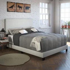 Mischa Upholstered Tufted Bed Frame