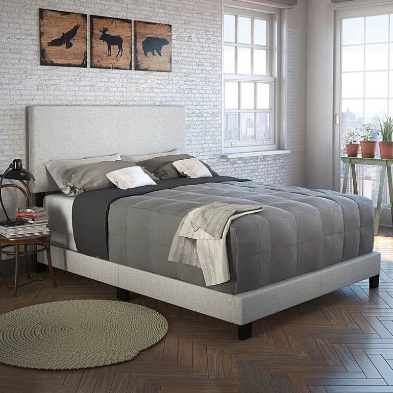 Mischa Upholstered Tufted Bed Frame