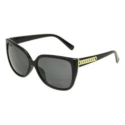 Mixit Black Cateye Womens UV Protection Cat Eye Sunglasses