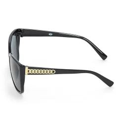 Mixit Black Cateye Womens UV Protection Cat Eye Sunglasses